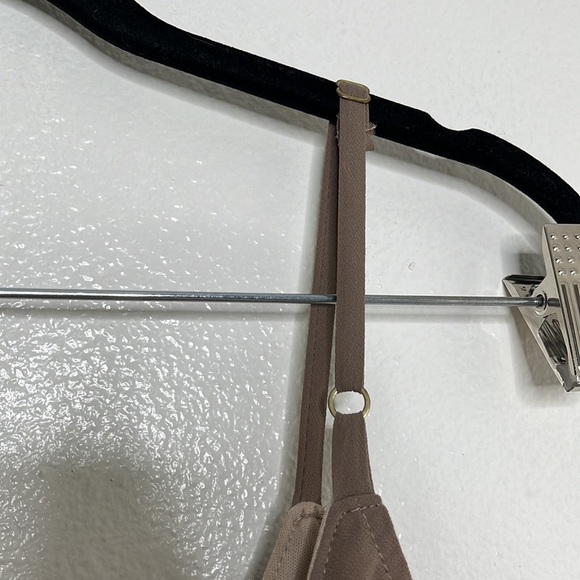 Show Me Your MuMu Caitlin Ruffle Maxi Dune Chiffon Dress Sz M SNAGS - Picture 4 of 10